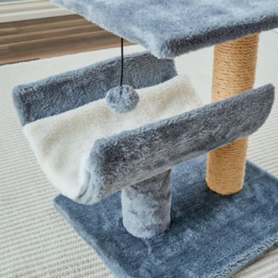 Image showing 8 th Two by Two 15.7 in. Hazel Cat Scratching Tree