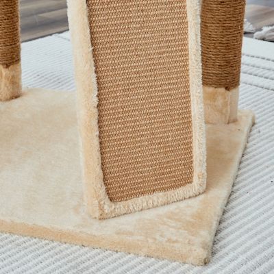 Image showing  22 in. Poplar Cat Scratching Tree