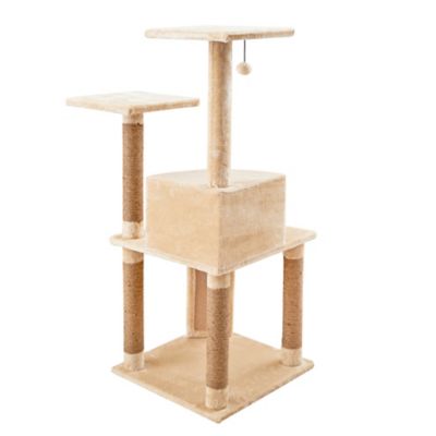 Image showing  22 in. Poplar Cat Scratching Tree