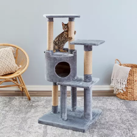 Braeburn 50.5" Two by Two Cat Tree Cat Trees & Condos