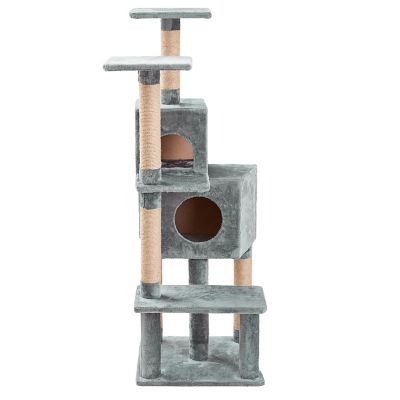 Image showing  63 in. Ambrosia Cat Scratching Tree