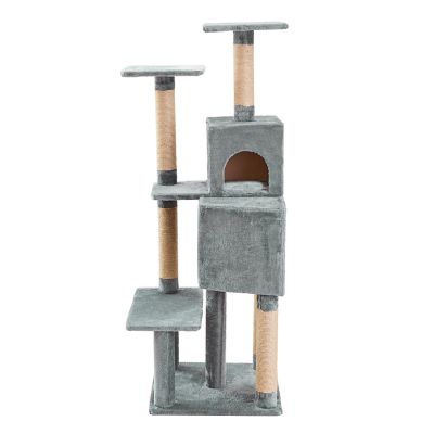 Image showing  63 in. Ambrosia Cat Scratching Tree