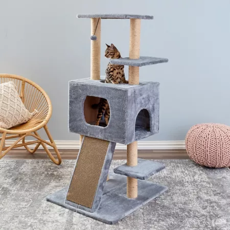 Cortland 52.5" Two by Two Cat Tree Cat Trees & Condos