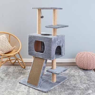 Image showing  52.5 in. Cortland Cat Scratching Tree