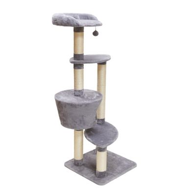 Image showing  54 in. Douglas Cat Scratching Tree