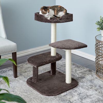 Two by Two 34.6 in. Ficus Cat Scratching Tree