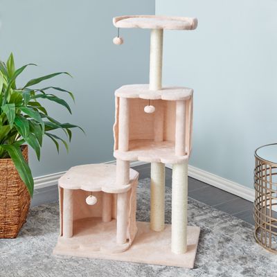 Image showing  50.6 in. Ash Cat Scratching Tree