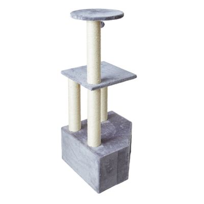 Image showing  42.9 in. Wisteria Cat Scratching Tree