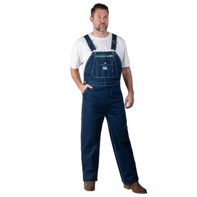 Liberty Men's Rigid Denim Bib Overalls, 34x32,Denim at Tractor