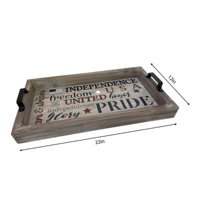Slice of Akron American Pride Serving Tray
