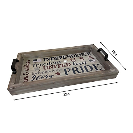 Slice of Akron American Pride Serving Tray