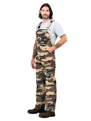 Image showing  Men's Twill Camo Bib Overalls