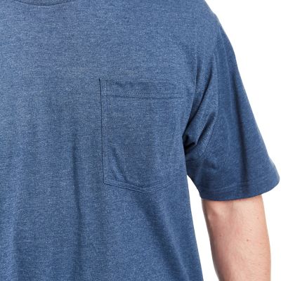 Image showing  Cotton Crew Neck T-Shirt with Extended Tail