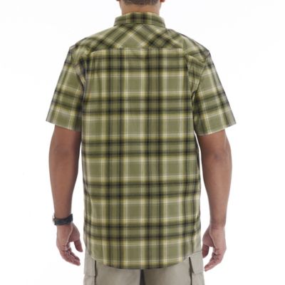 Image showing  Men's Short-Sleeve Plaid Shirt