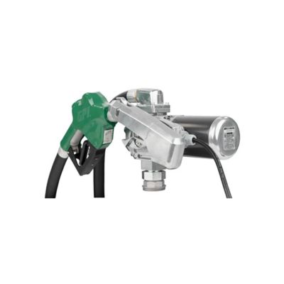 Image showing  20 GPM 12V Fuel Transfer Pump, Automatic Diesel Nozzle
