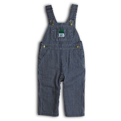 Liberty Infant Hickory Stripe Bib Overalls