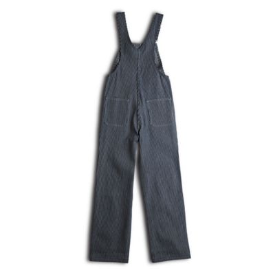 Image showing 6 th Liberty Unisex Youth Hickory Stripe Bib Overalls
