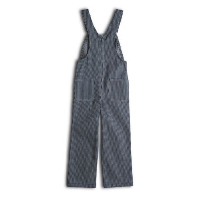 Image showing  Unisex Youth Hickory Stripe Bib Overalls