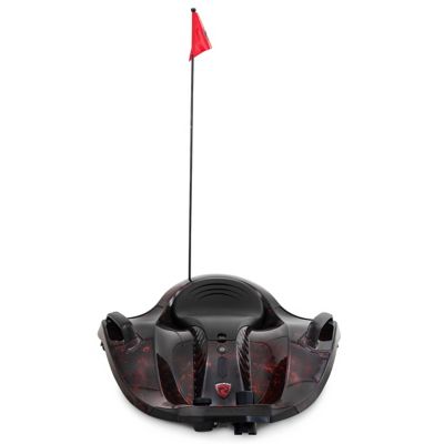 ROLLPLAY Nighthawk Storm 12V Ride-On Toy, Black/Red