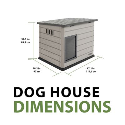 Image showing 6 th Lifetime Deluxe Dog House, Large