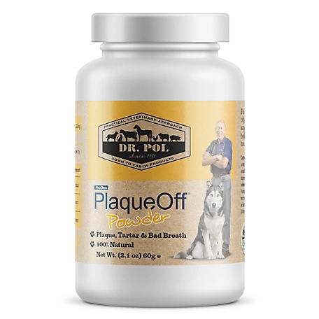 Dr. Pol ProDen Plaque Off Powder for Dogs and Cats, 60g