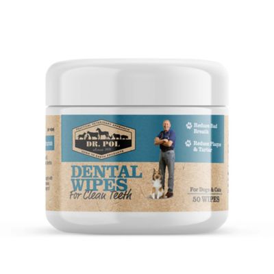 Dr. Pol Dental Wipes for Dogs and Cats, 50 ct.