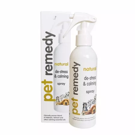 Pet Remedy Natural De-Stress and Soothing Spray for Cats and Dogs 200 ml Dog Anxiety Sprays & Wipes