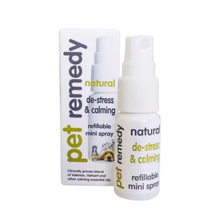 Pet Remedy Natural Anti-Stress and Calming Spray for Cats and Dogs 15 ml Dog Anxiety Sprays & Wipes