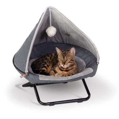 K&H Pet Products Hooded Elevated Cozy Cot