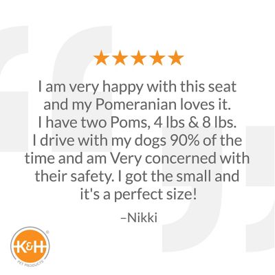 Image showing 7 th K&H Pet Products Bucket Booster Pet Seat, 100546399