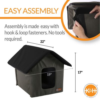 Image showing  Polyester Outdoor Kitty House