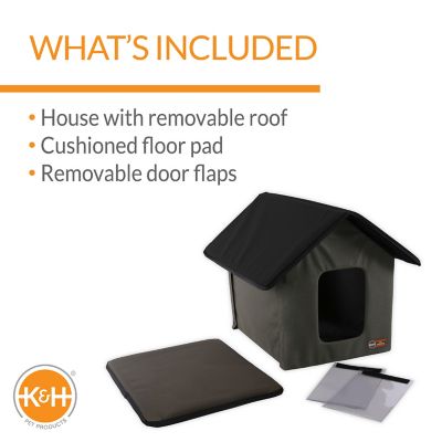 Image showing  Polyester Outdoor Kitty House