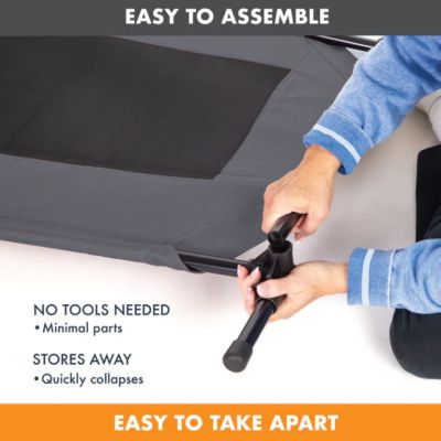 Image showing 10 th K&H Pet Products Original Elevated Cot Pet Bed