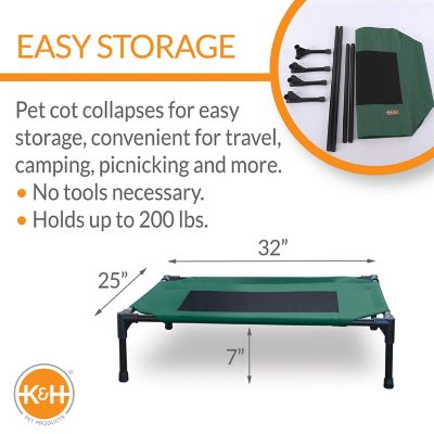 Image showing  Original Elevated Cot Pet Bed
