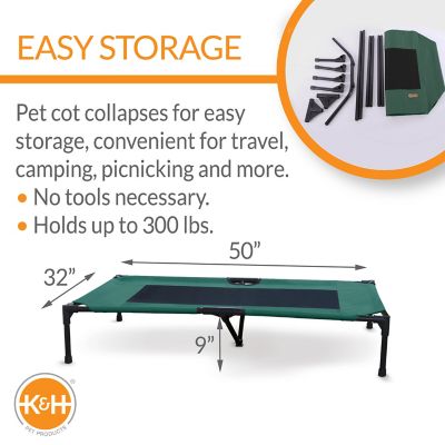Image showing  Original Elevated Cot Pet Bed