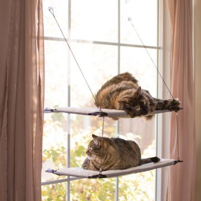 K&H Pet Products Double Window Lounger Kitty Sill