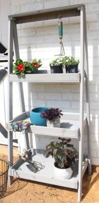 Zylina Garden Storage Shelves with Hooks