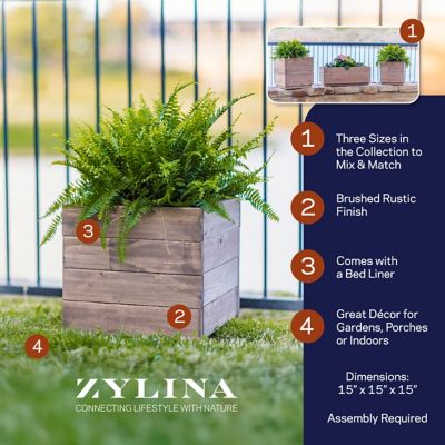 Image showing  Indoor/Outdoor Trough Planter, Medium