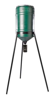 On Time Feeders 200 lb. Elite Feeder with Tripod, Up To 6 Feedings Per Day