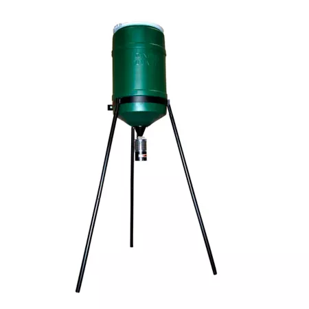 On Time Feeders Elite Solar Feeder with Tripod 200 lbs 1-6 Feedings Daily Game Feeders