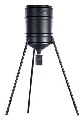 american hunter 350 lb tripod feeder with solar charger