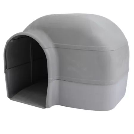 Petmate Husky Outdoor Plastic Dog Kennel 50 lbs to 90 lbs Dog Houses