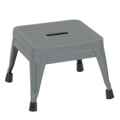 COSCO 1 Step Stackable Step Stool 7 ft. 3in Max Reach 225 lb. Weight Capacity Ansi Type II 2 pk., 11015PBL2E