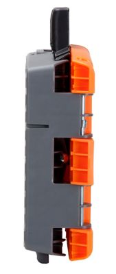 Image showing  7 ft. 2 in. 300 lb. Capacity Plastic Folding 1-Step Stool, ANSI Type 1A