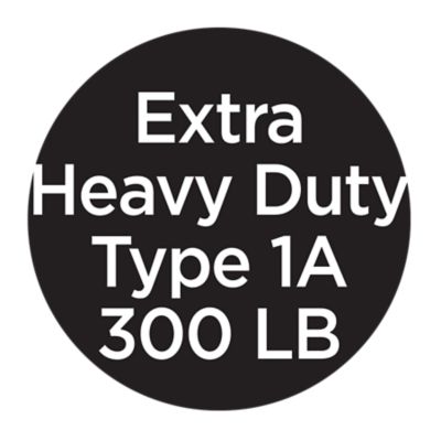 Image showing 9 th COSCO 7 ft. 2 in. 300 lb. Capacity Plastic Folding 1-Step Stool, ANSI Type 1A