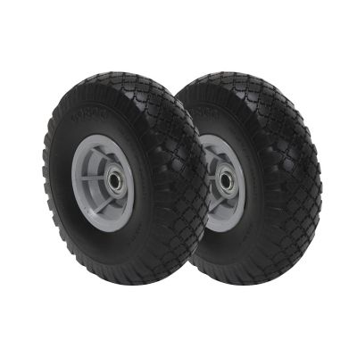 COSCO 10 in. Flatfree Replacement Wheel for Hand Trucks, 2-Pack