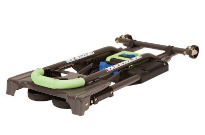 Image showing  300 lb. Capacity Shifter Multi-Position Folding Hand Truck and Cart, Green