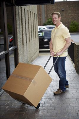 Image showing 6 th COSCO 300 lb. Capacity Shifter Multi-Position Folding Hand Truck and Cart, Green