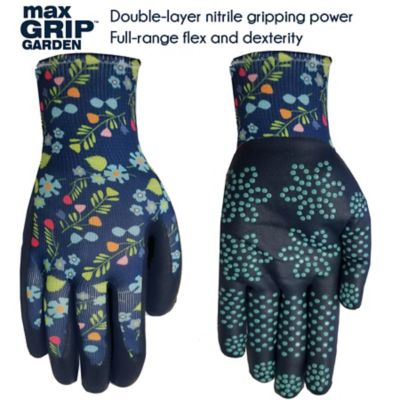 Image showing  Max Grip Garden Gloves, 3 Pairs