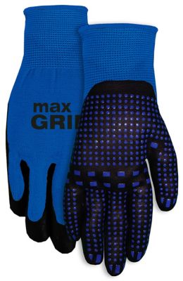 Midwest Gloves Max Grip Gloves, 3 Pairs